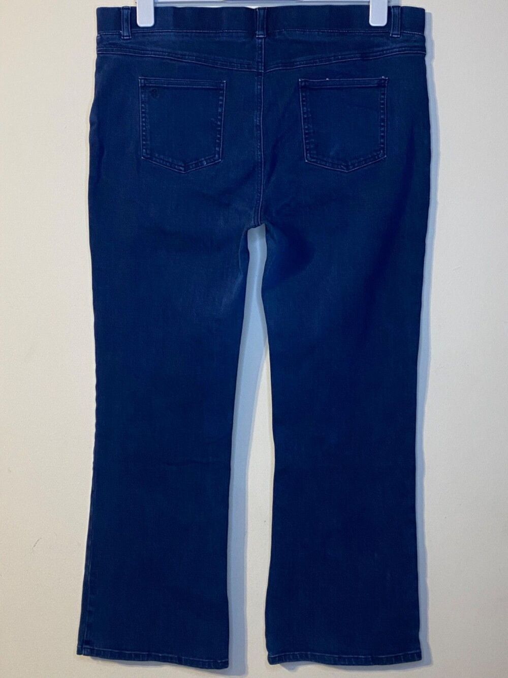 BETABRAND FLARED PULL ON STRETCH PETITE JEANS SIZE XL